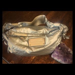 Kate Spade Rare, unique silver handbag